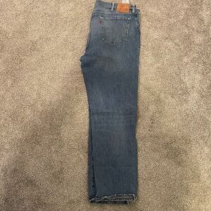 Levi's Blue Straight Jeans Classic Denim